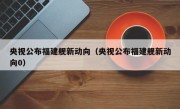 央视公布福建舰新动向（央视公布福建舰新动向0）