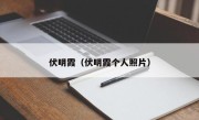 伏明霞（伏明霞个人照片）