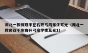 湖北一教师双手左右开弓扇学生耳光（湖北一教师双手左右开弓扇学生耳光1）