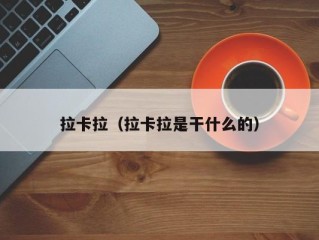 拉卡拉（拉卡拉是干什么的）