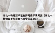 湖北一教师双手左右开弓扇学生耳光（湖北一教师双手左右开弓扇学生耳光o）