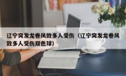 辽宁突发龙卷风致多人受伤（辽宁突发龙卷风致多人受伤双色球）