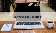 关于智天金融公司的信息