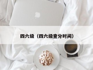 四六级（四六级查分时间）