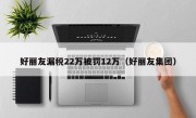 好丽友漏税22万被罚12万（好丽友集团）